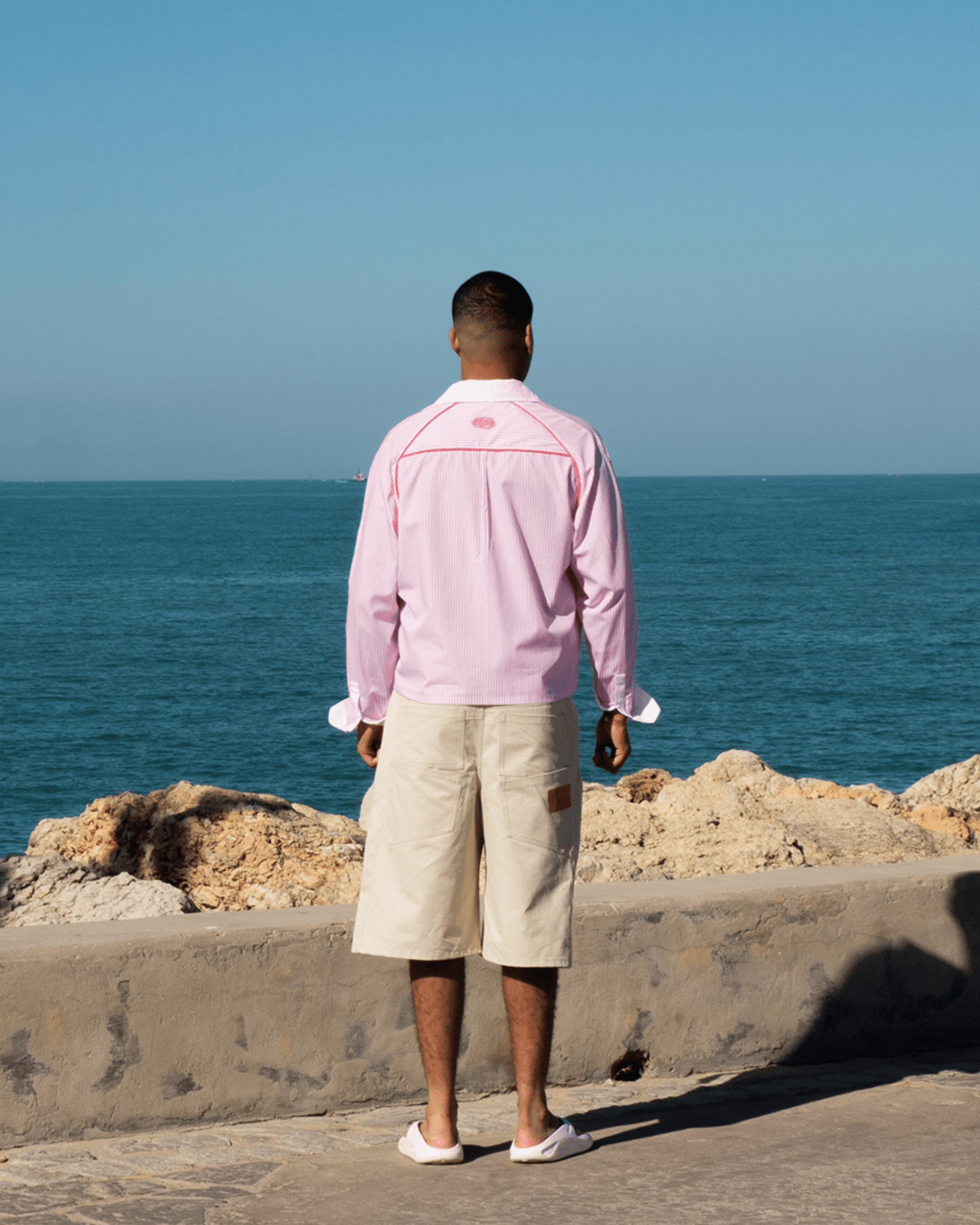 02. Pink Striped Sport Shirt - 3