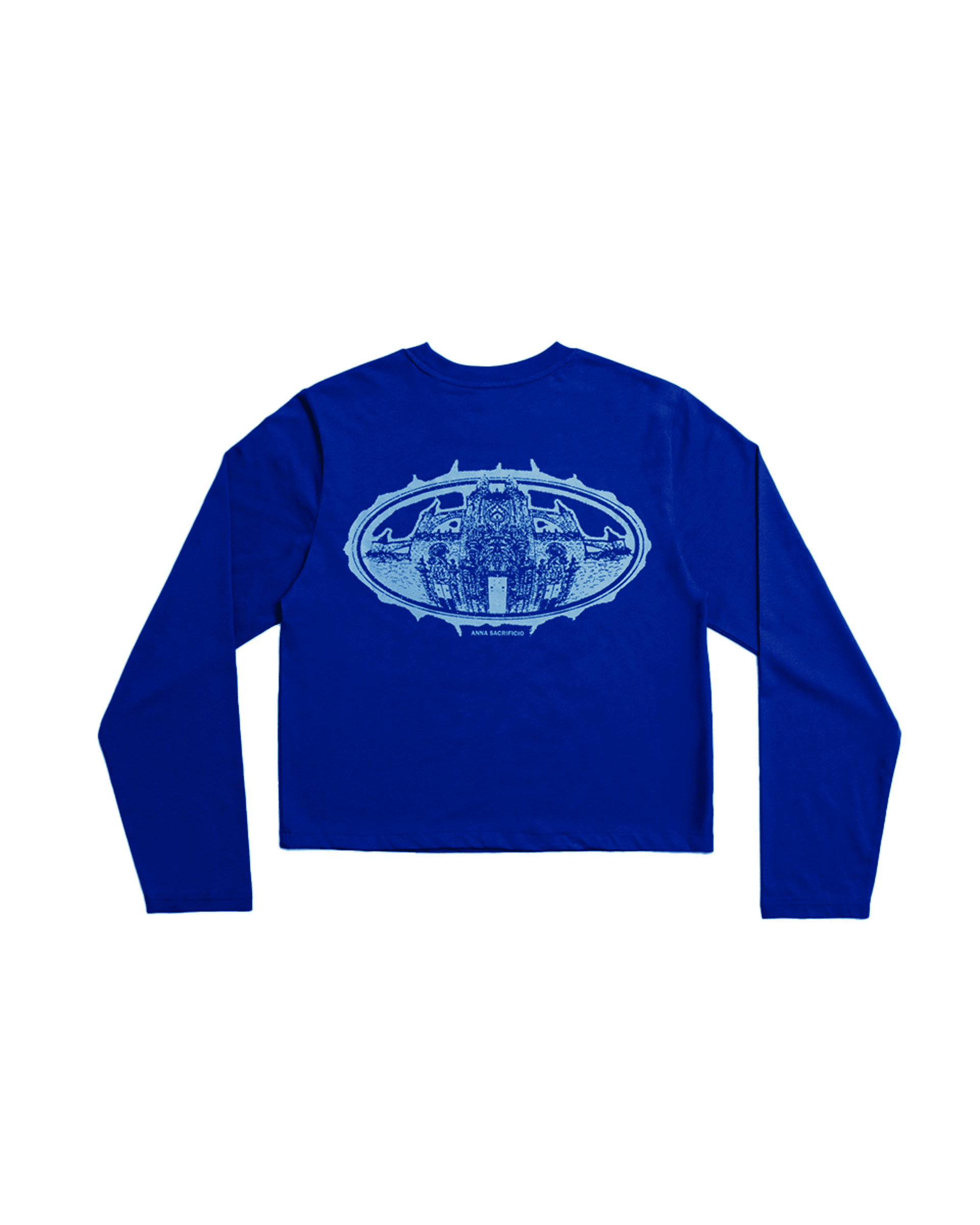 Blue Christ Long Sleeve T Shirt - 2